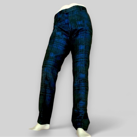 Men's Angelino BlackBlue Casual Pants